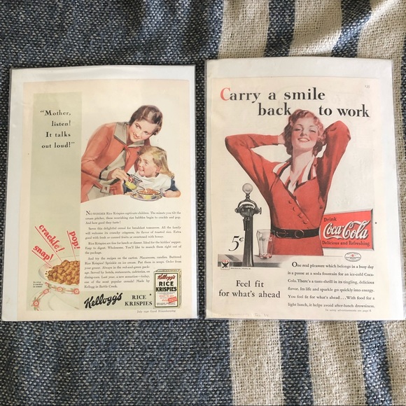 Anthropologie Other - vintage ads